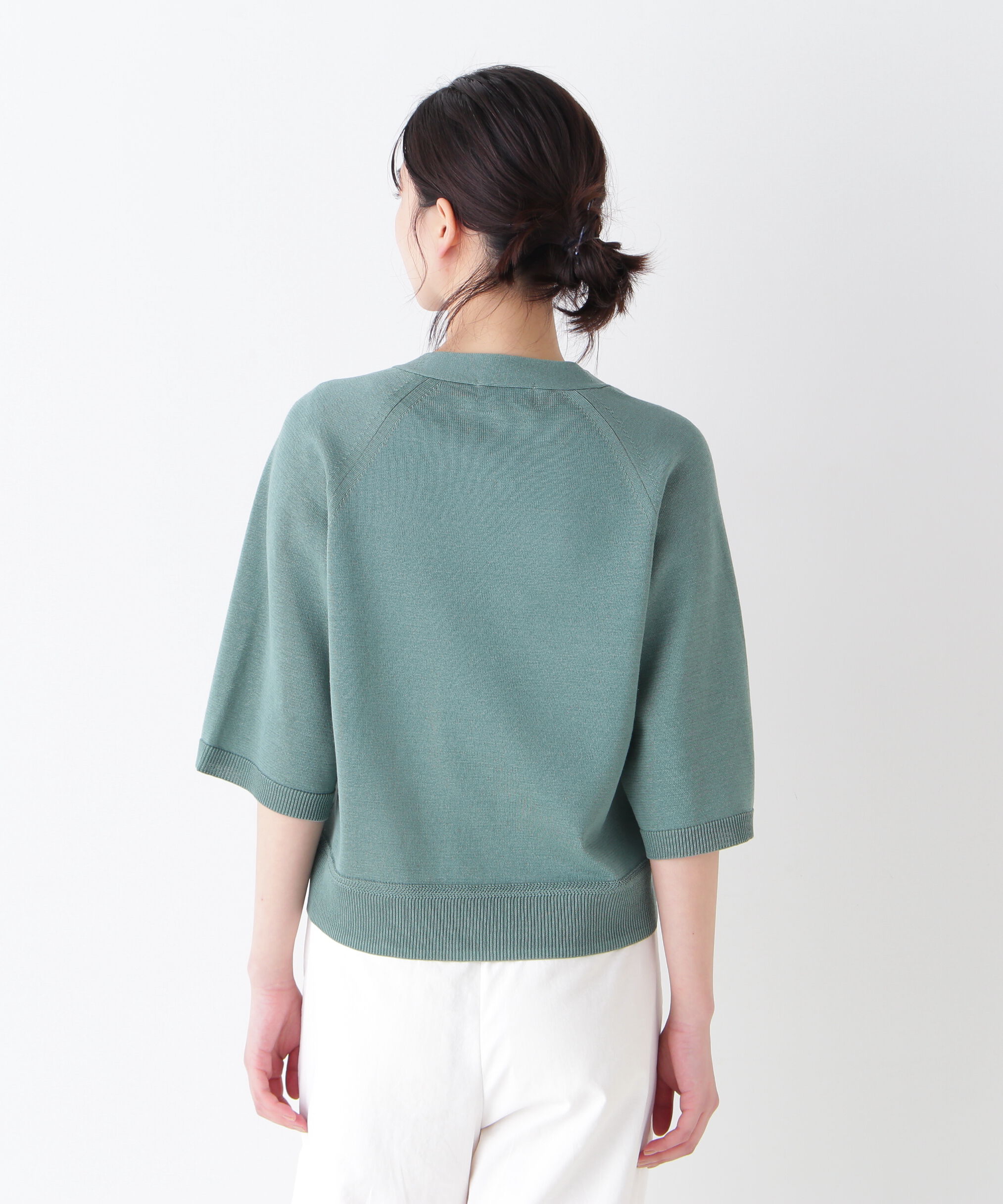  「◆ハイゲージギマラグランＶカーデ」|ニット・セーター|