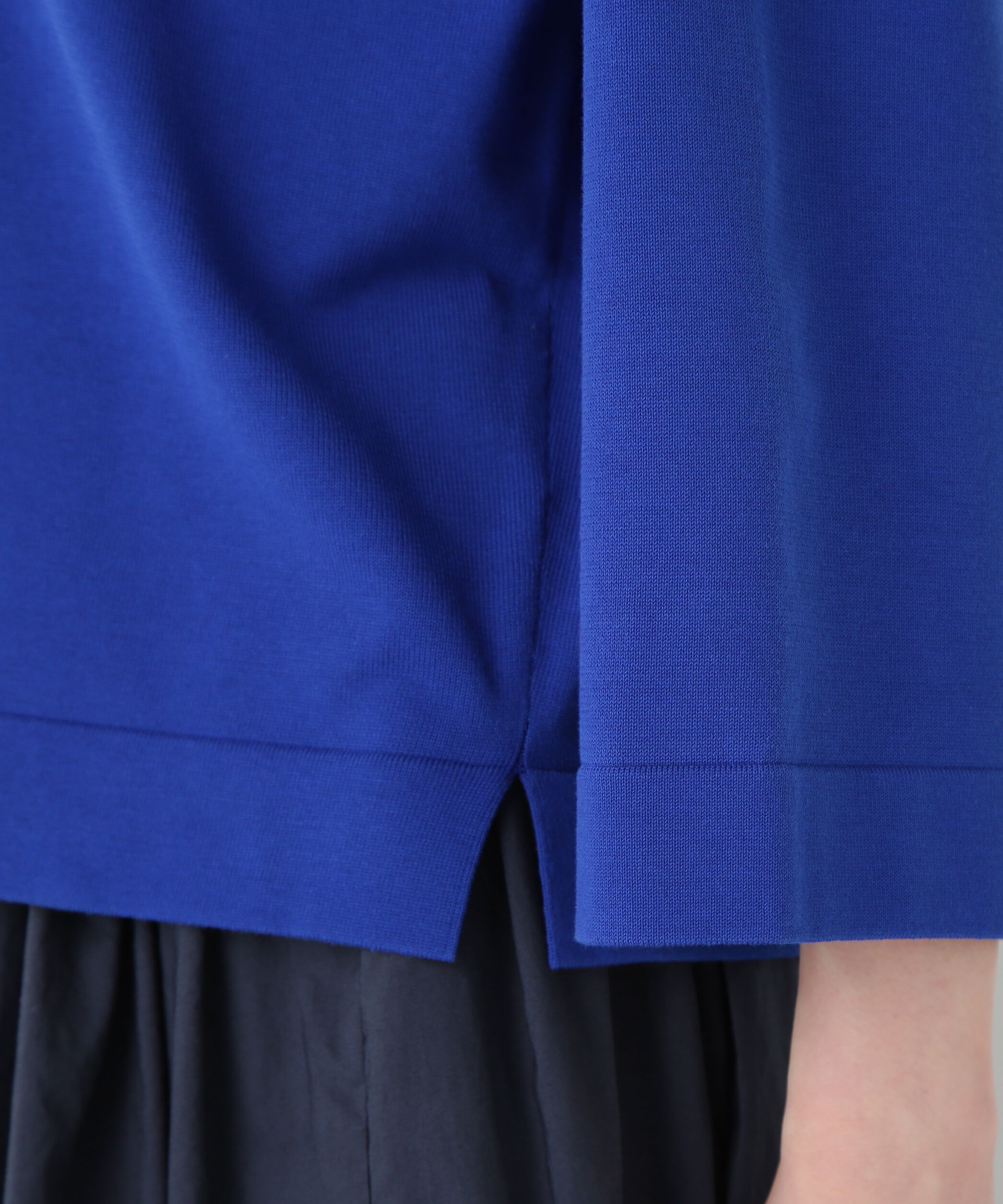  「◆オーガニックコットン混プレーティングプルオーバー」|ニット・セーター|