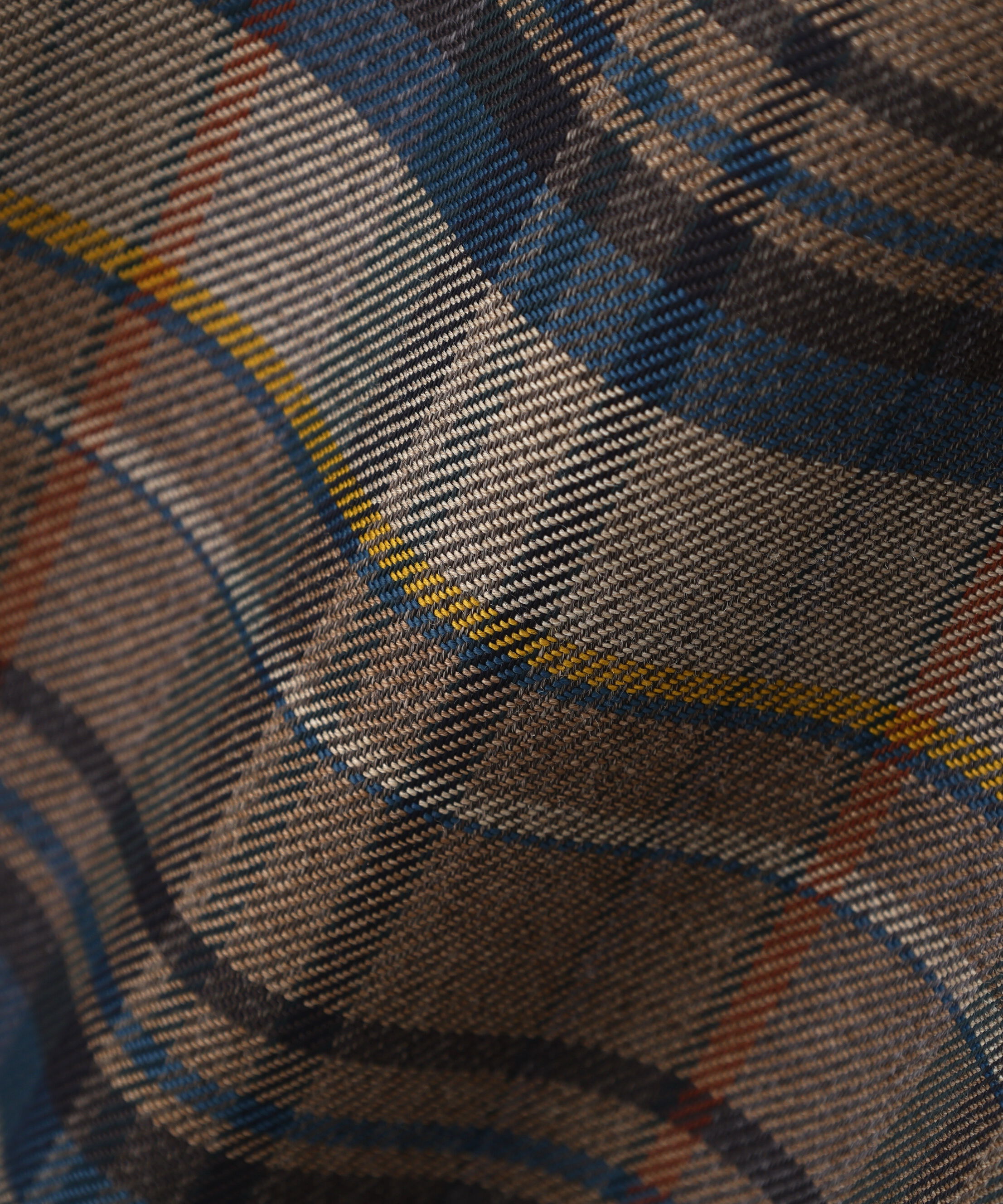  「◆先染めチェックタックセミワイドパンツ」|その他|