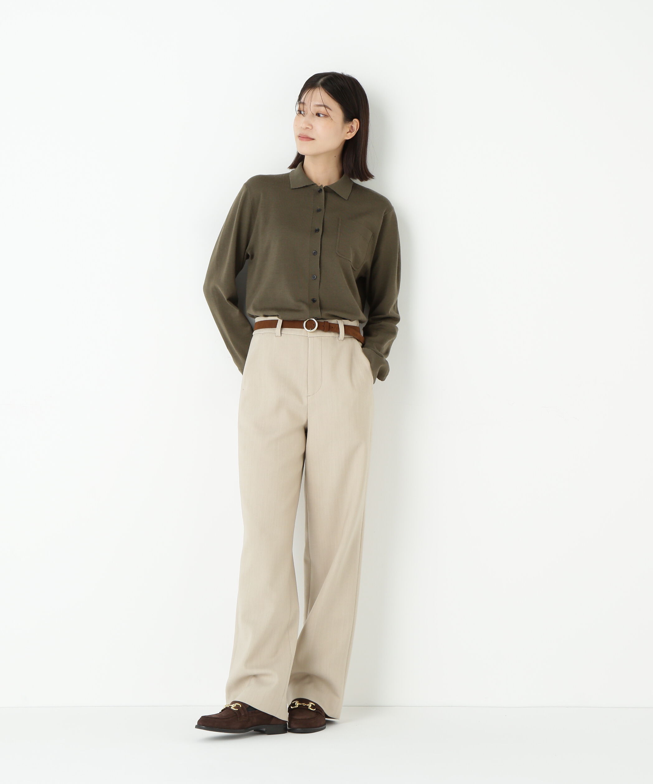  「◆ダブルクロスストレートパンツ」|その他|