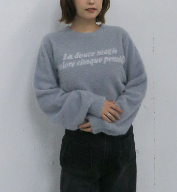 archives「フェザーロゴＪＱニットプルオーバー」|ニット・セーター|