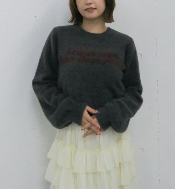 archives「フェザーロゴＪＱニットプルオーバー」|ニット・セーター|