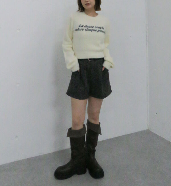 archives「フェザーロゴＪＱニットプルオーバー」|ニット・セーター|