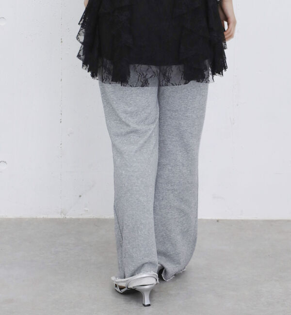 archives「ビジューセミフレアスウェットパンツ」|チノ|