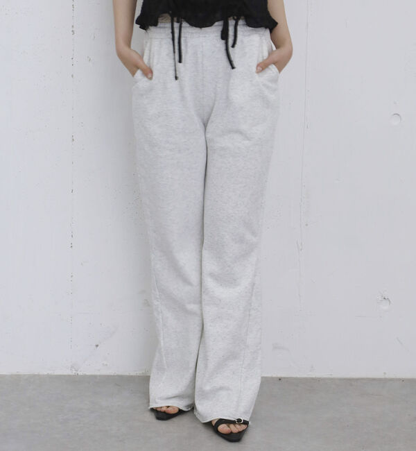 archives「ビジューセミフレアスウェットパンツ」|チノ|OATMEAL