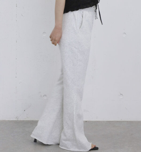 archives「ビジューセミフレアスウェットパンツ」|チノ|