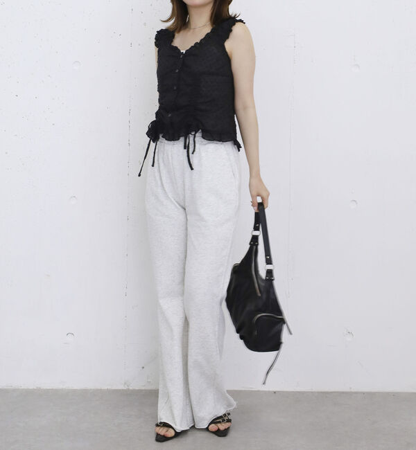 archives「ビジューセミフレアスウェットパンツ」|チノ|