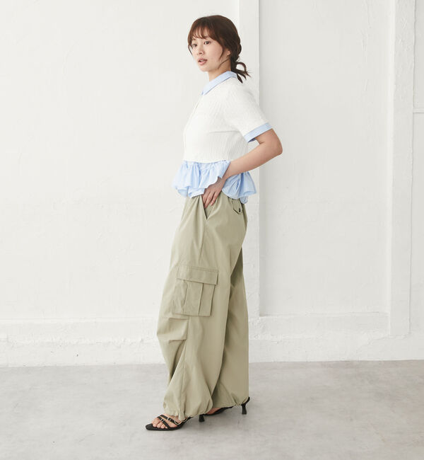 archives「ラウンドフリルドッキングケーブルニットＰＯ」|ニット・セーター|