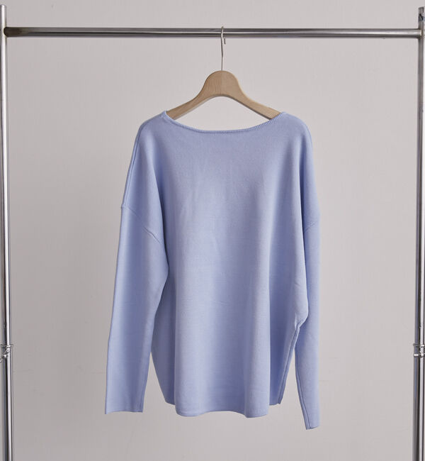 Doux archives「スウェットライクニュアンスニット」|ニット・セーター|