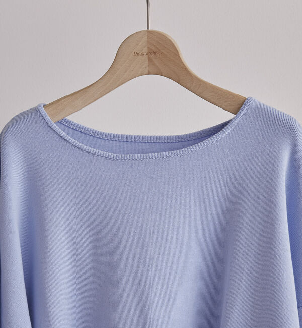Doux archives「スウェットライクニュアンスニット」|ニット・セーター|