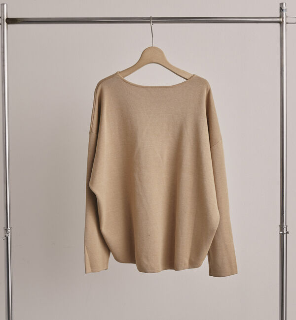 Doux archives「スウェットライクニュアンスニット」|ニット・セーター|