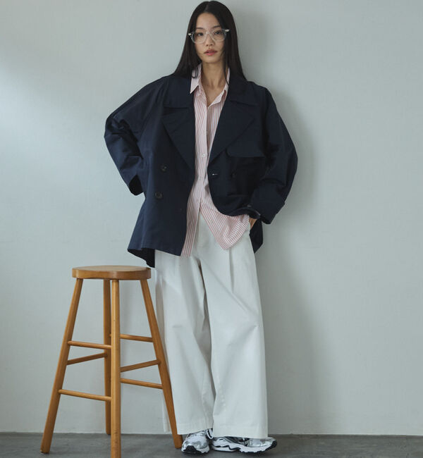 Doux archives「ミドルトレンチコート」|トレンチコート|