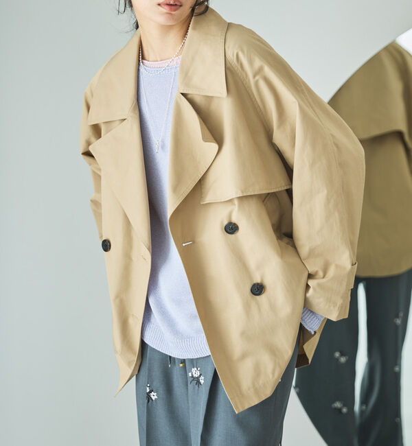 Doux archives「ミドルトレンチコート」|トレンチコート|