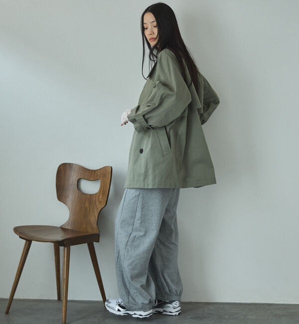 Doux archives「ミドルトレンチコート」|トレンチコート|