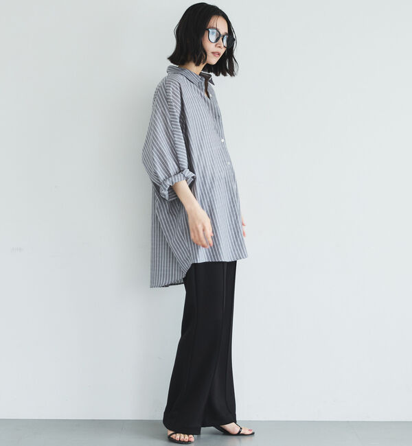 Doux archives「多機能センターシームソフトリブパンツ」|チノ|