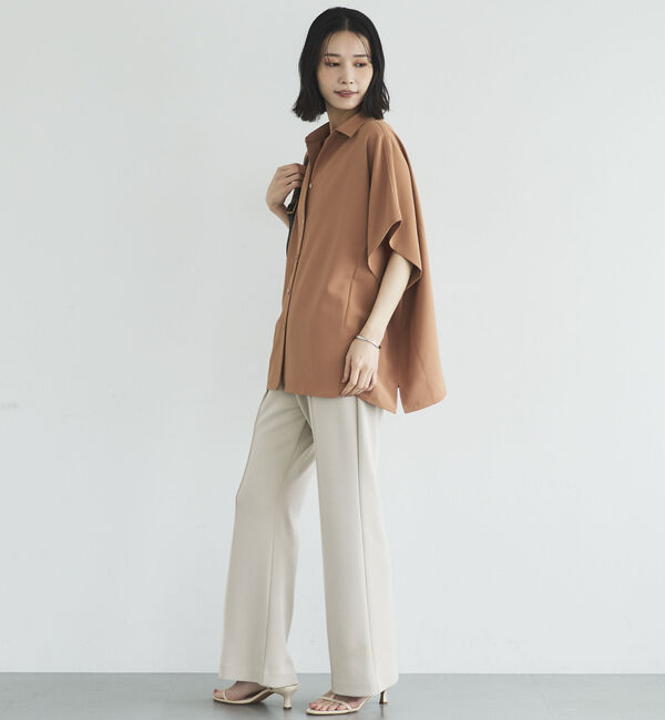 Doux archives「多機能センターシームソフトリブパンツ」|チノ|