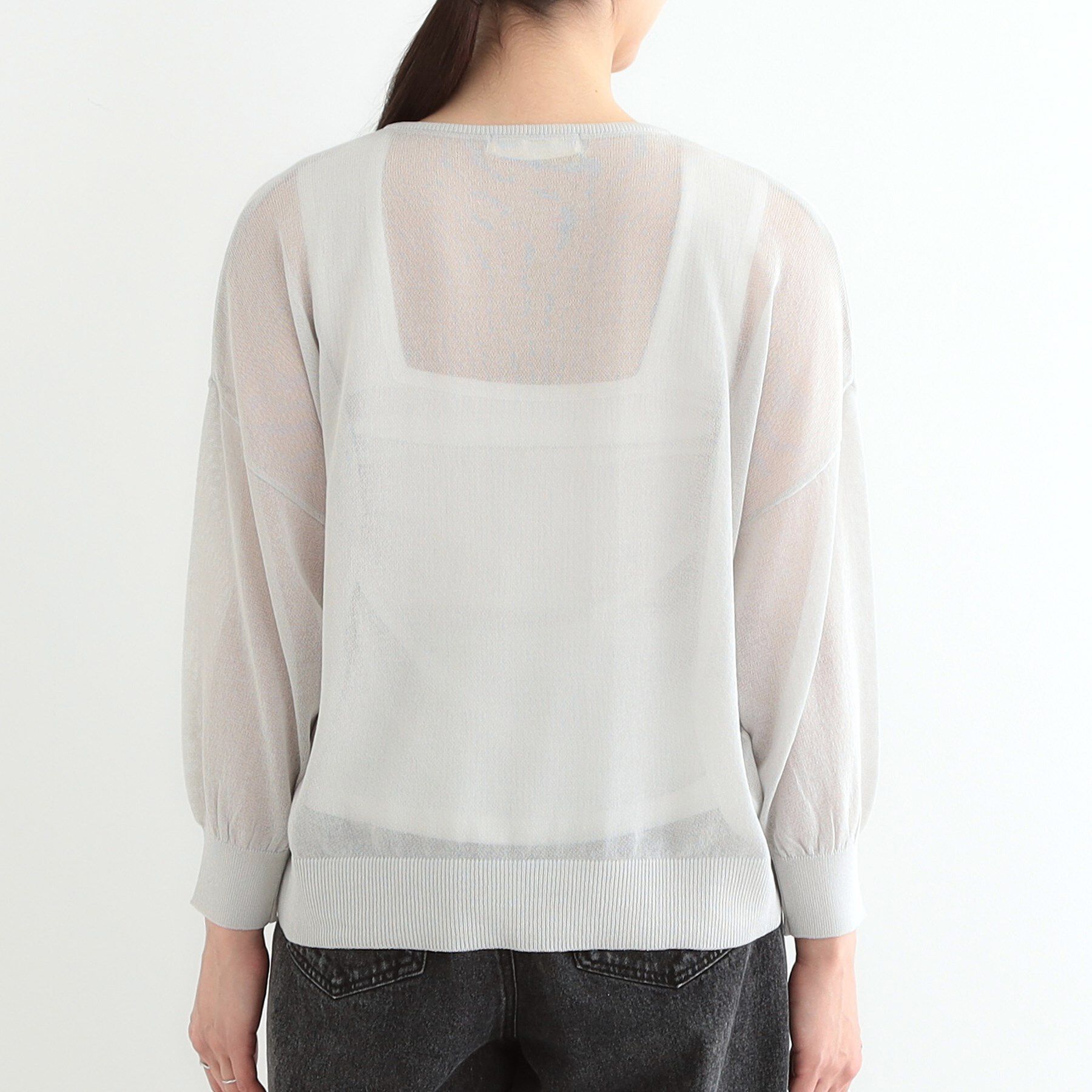 SHOO･LA･RUE「【S-LL】アソートロゴサマーニット」|ニット・セーター|