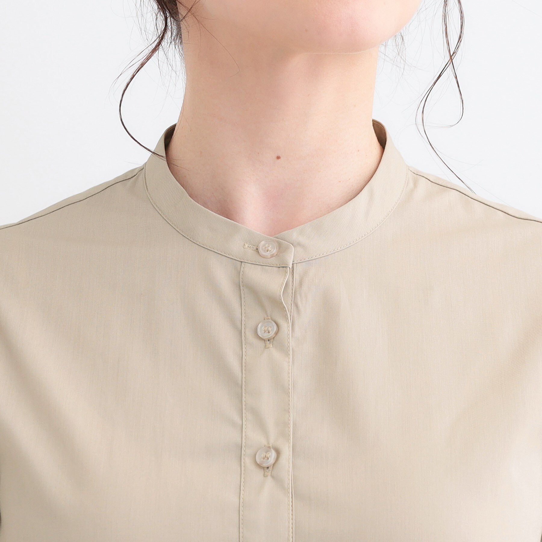 SHOO･LA･RUE「【洗える/S-LL】エレガントさとリラックス感を両立したシャツワンピース」|ワンピース|