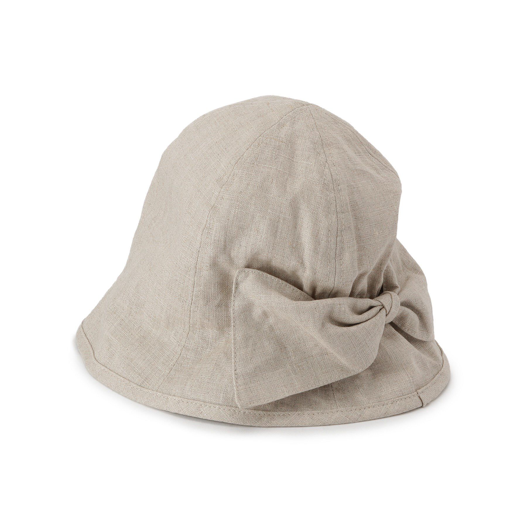 SHOO･LA･RUE「【UVカット】バックリボンハット」|ハット|ベージュ(052)