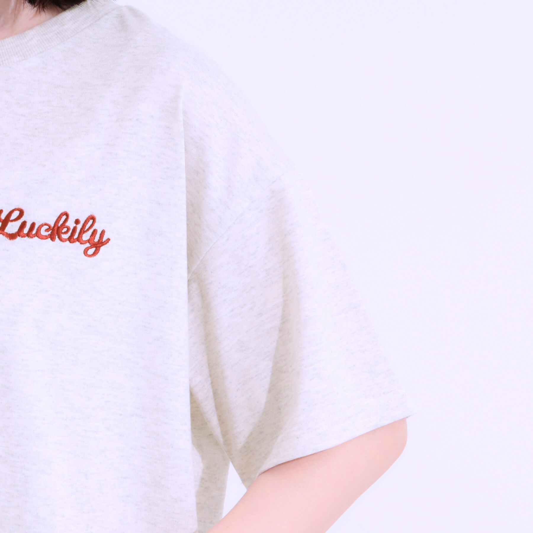 SHOO･LA･RUE「【洗える/S-LL】サガラ刺繍アソートTシャツ」|Tシャツ・カットソー|