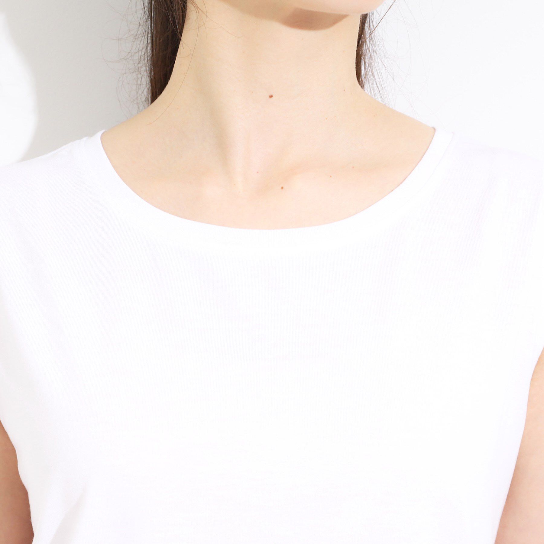 SHOO･LA･RUE「【S-LL/2点セット】配色使いがアクセント 半袖ニット+タンクトップ」|その他|