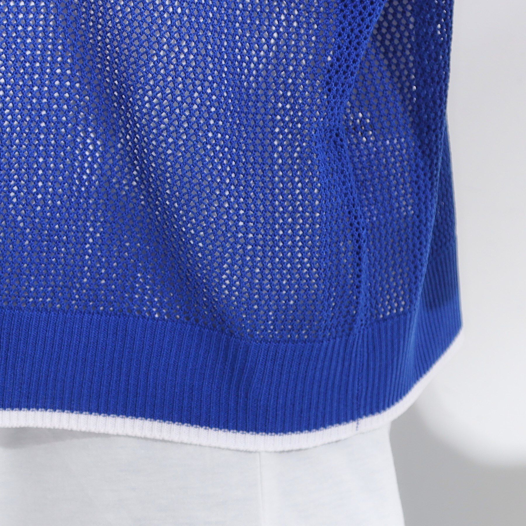 SHOO･LA･RUE「【2点セット/S-LL】メッシュリボン2WAYニット&times;フレンチスリーブTシャツ」|その他|