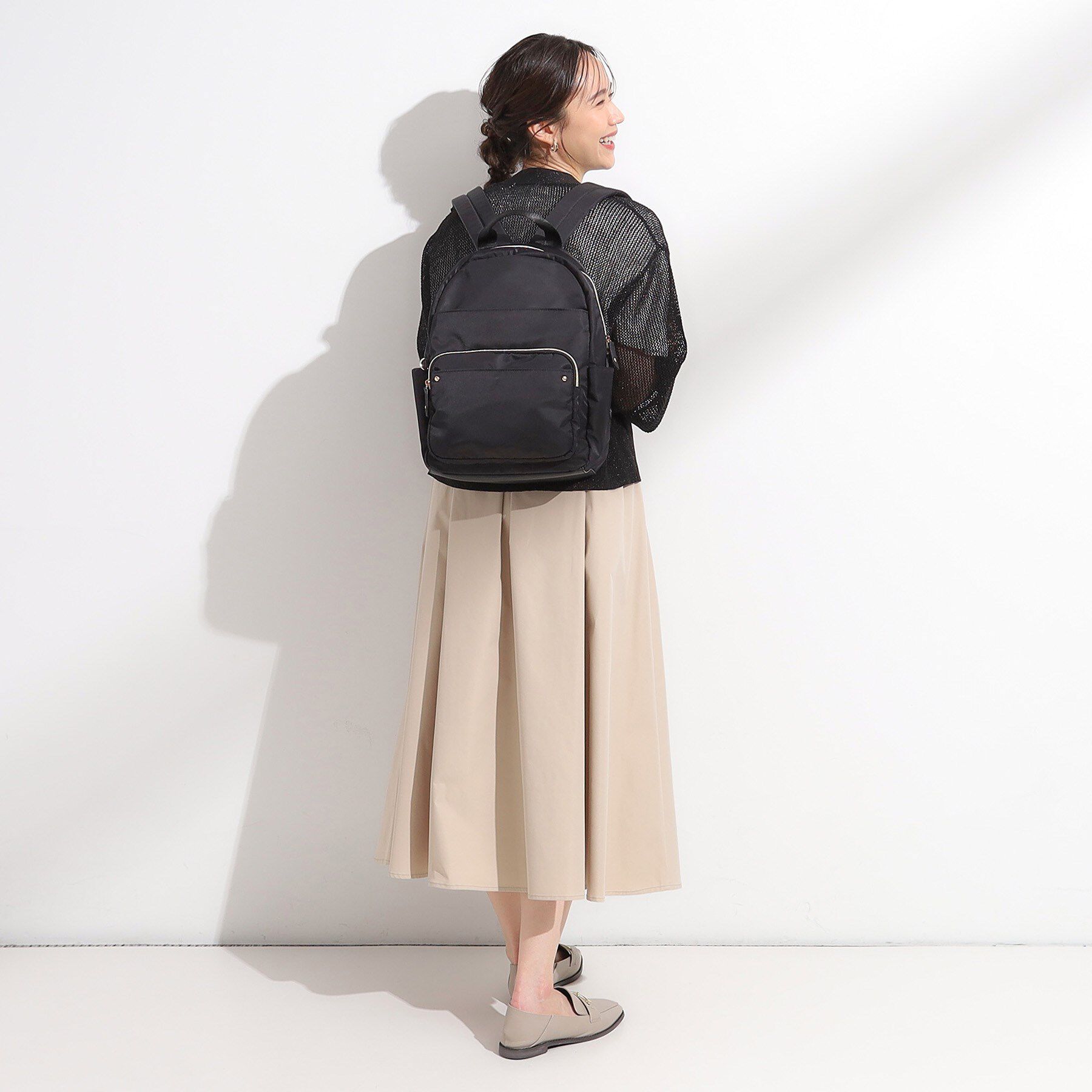 SHOO･LA･RUE「【撥水】整理整頓できちゃうリュック【低反発ショルダー】」|リュック|