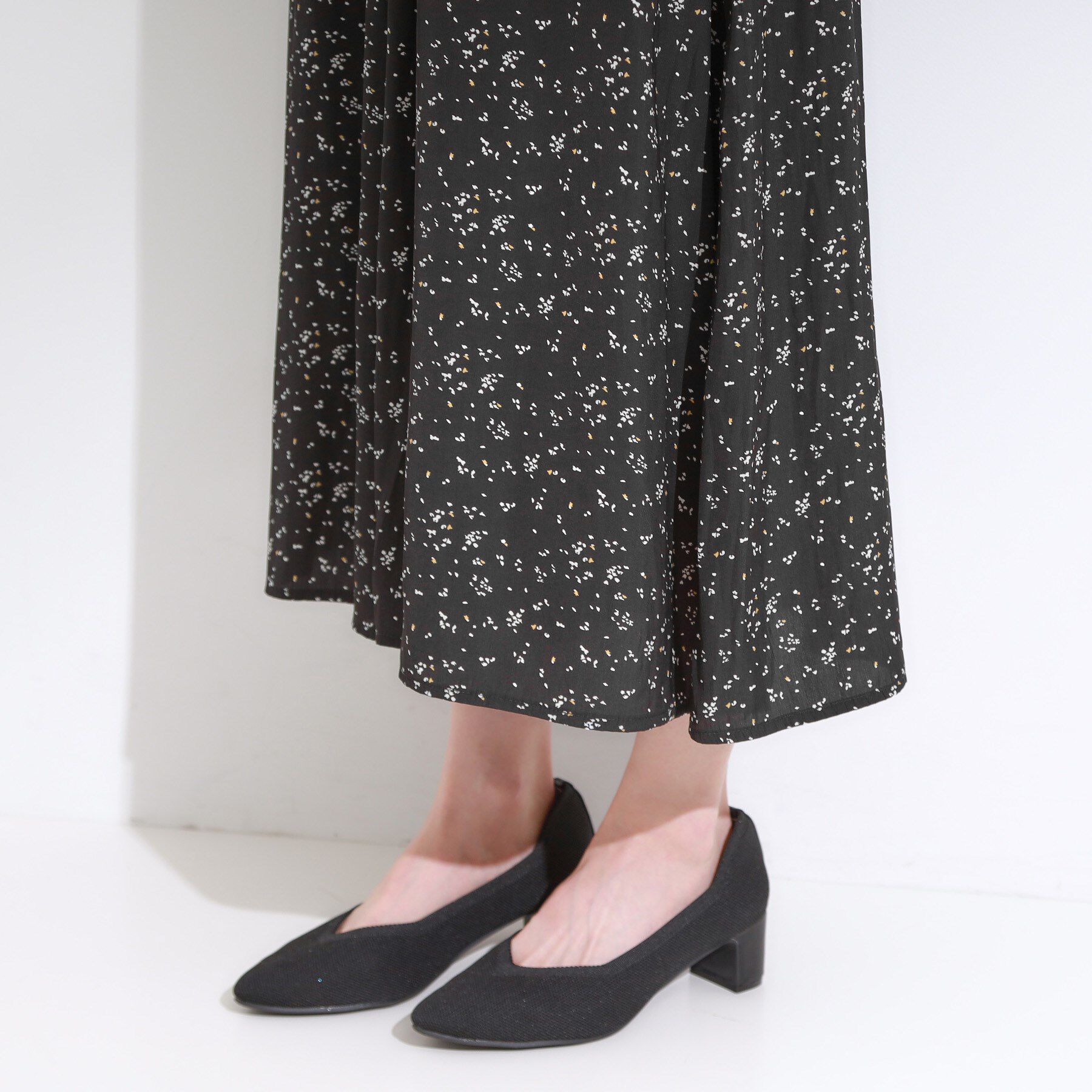 SHOO･LA･RUE「【S-LL/裏地ひんやり】スカート見えで上品に マットサテンスカーチョ」|その他|