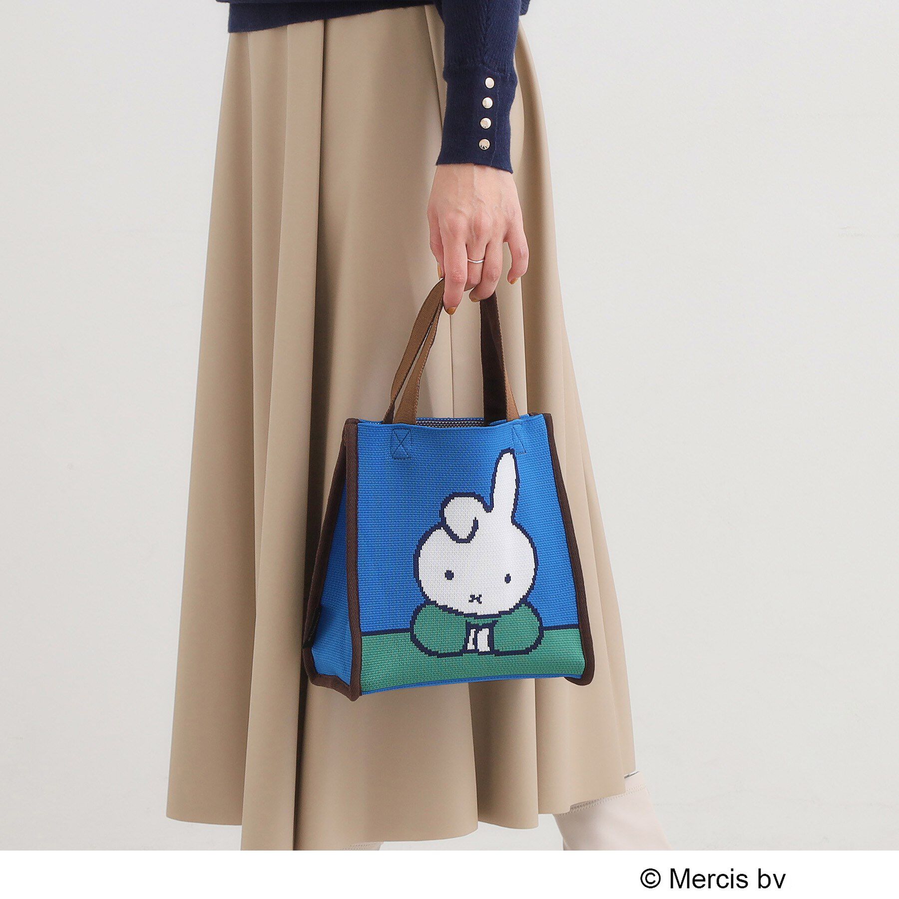 SHOO･LA･RUE「【ミッフィー】ニッティングトート」|トートバッグ|