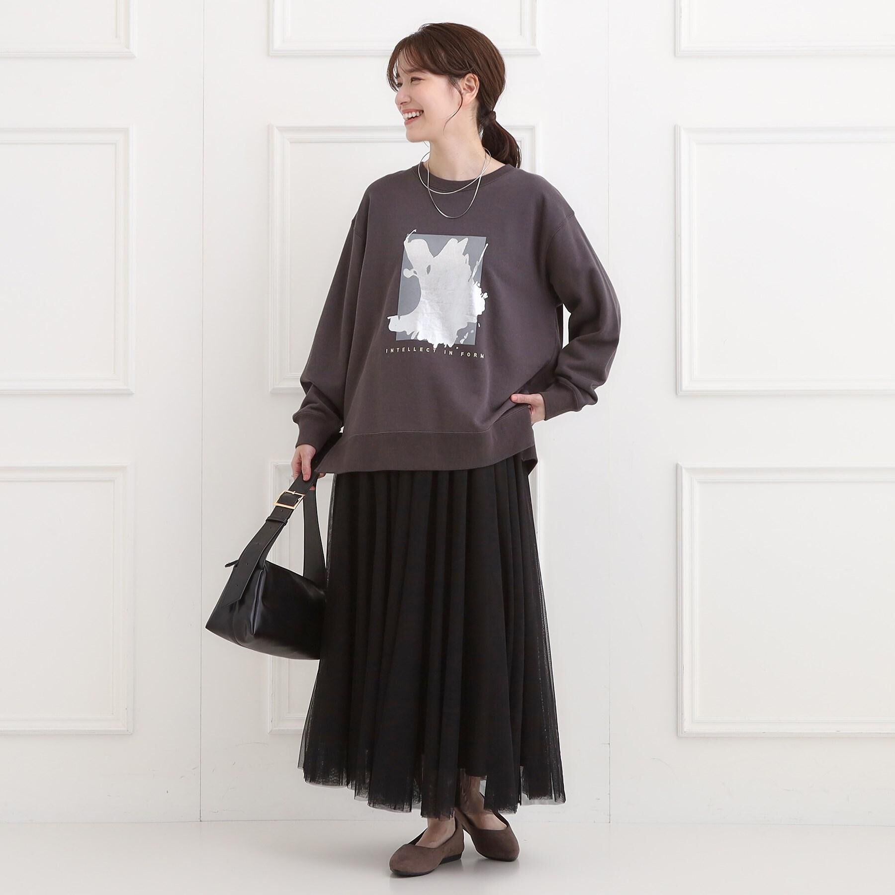 SHOO･LA･RUE「グラフィックアソート裏毛スウェット」|パーカー|