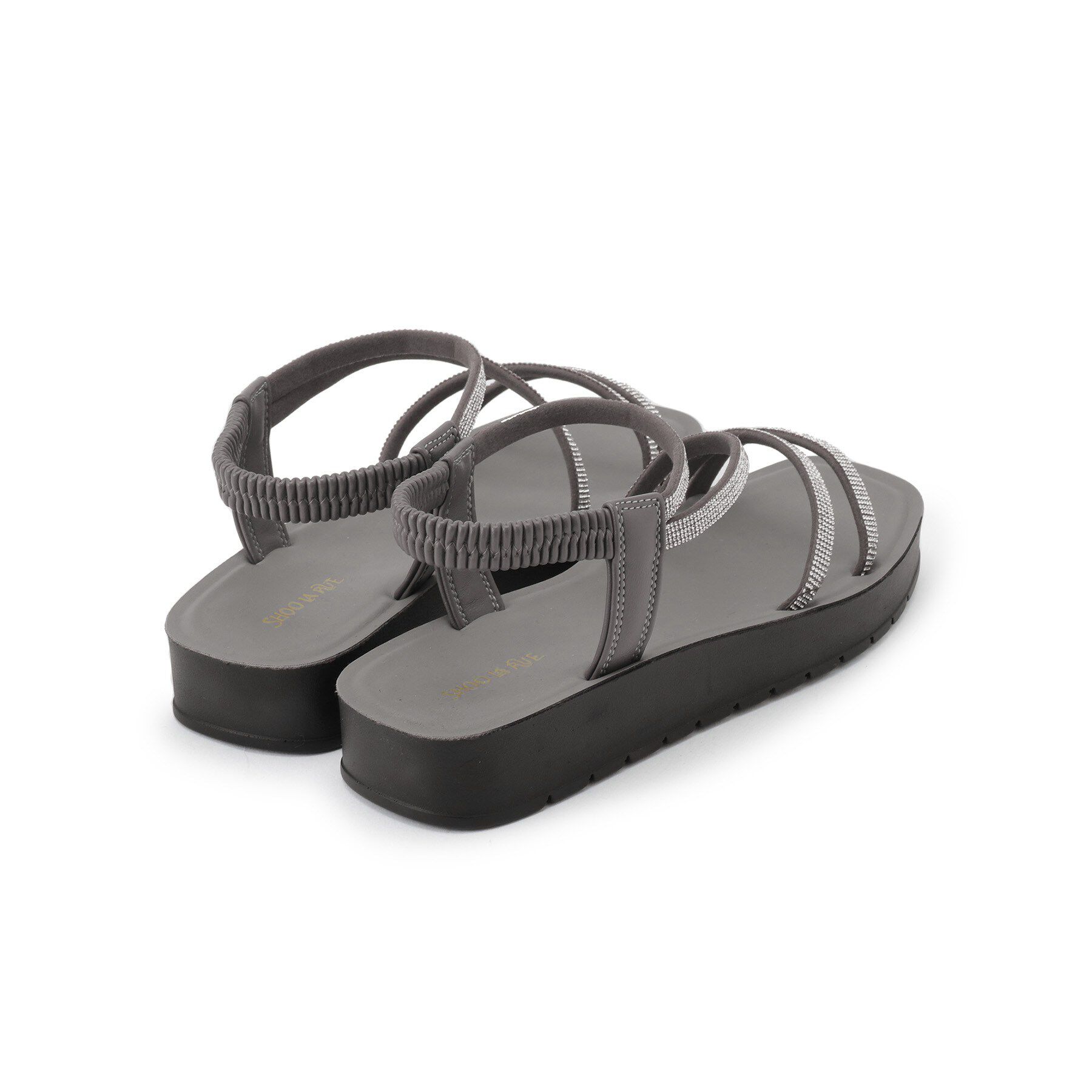 SHOO･LA･RUE「キラキラチューブサンダル」|サンダル|