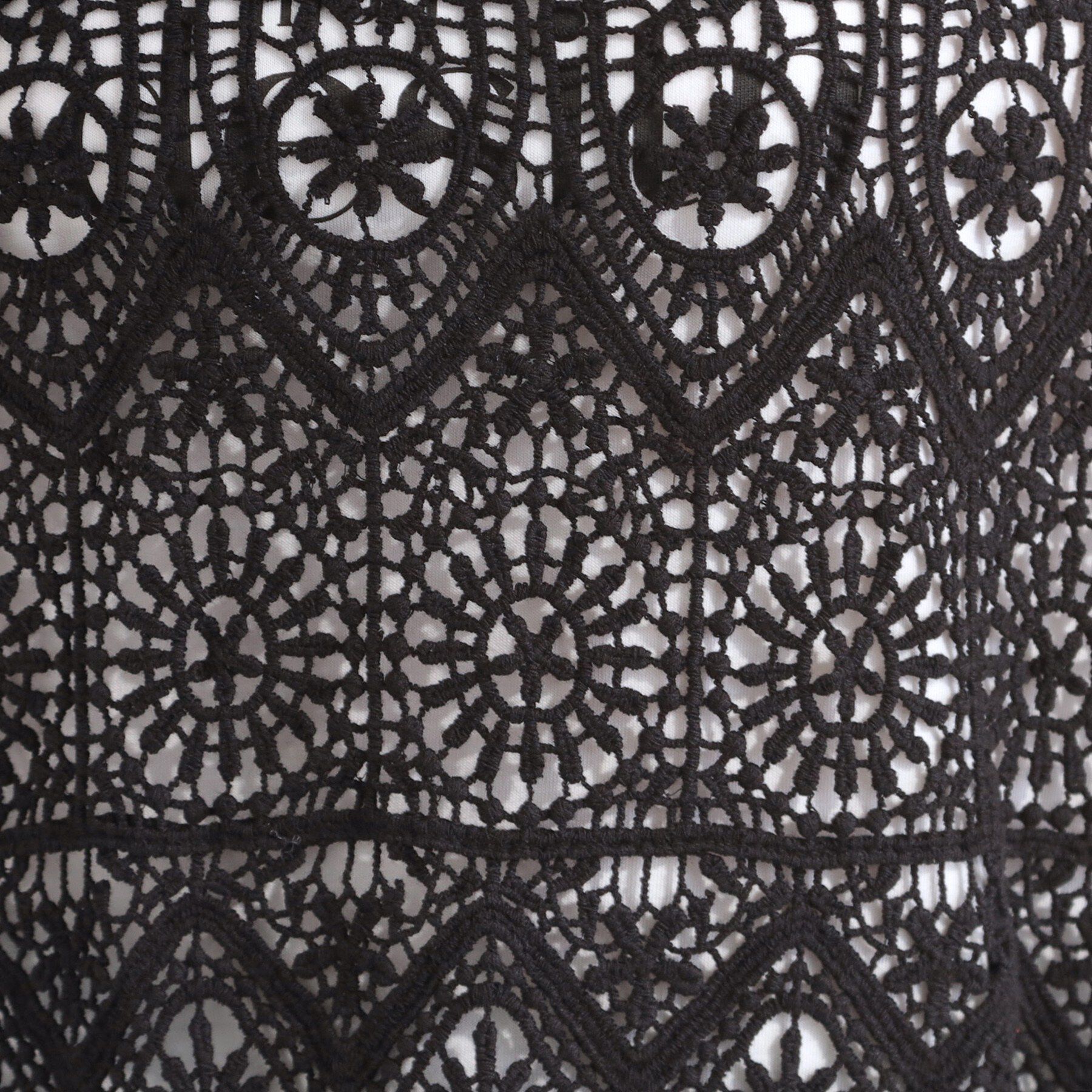 SHOO･LA･RUE「【2点セット/S-LL】クロシェベスト＋ロゴTシャツ」|その他|