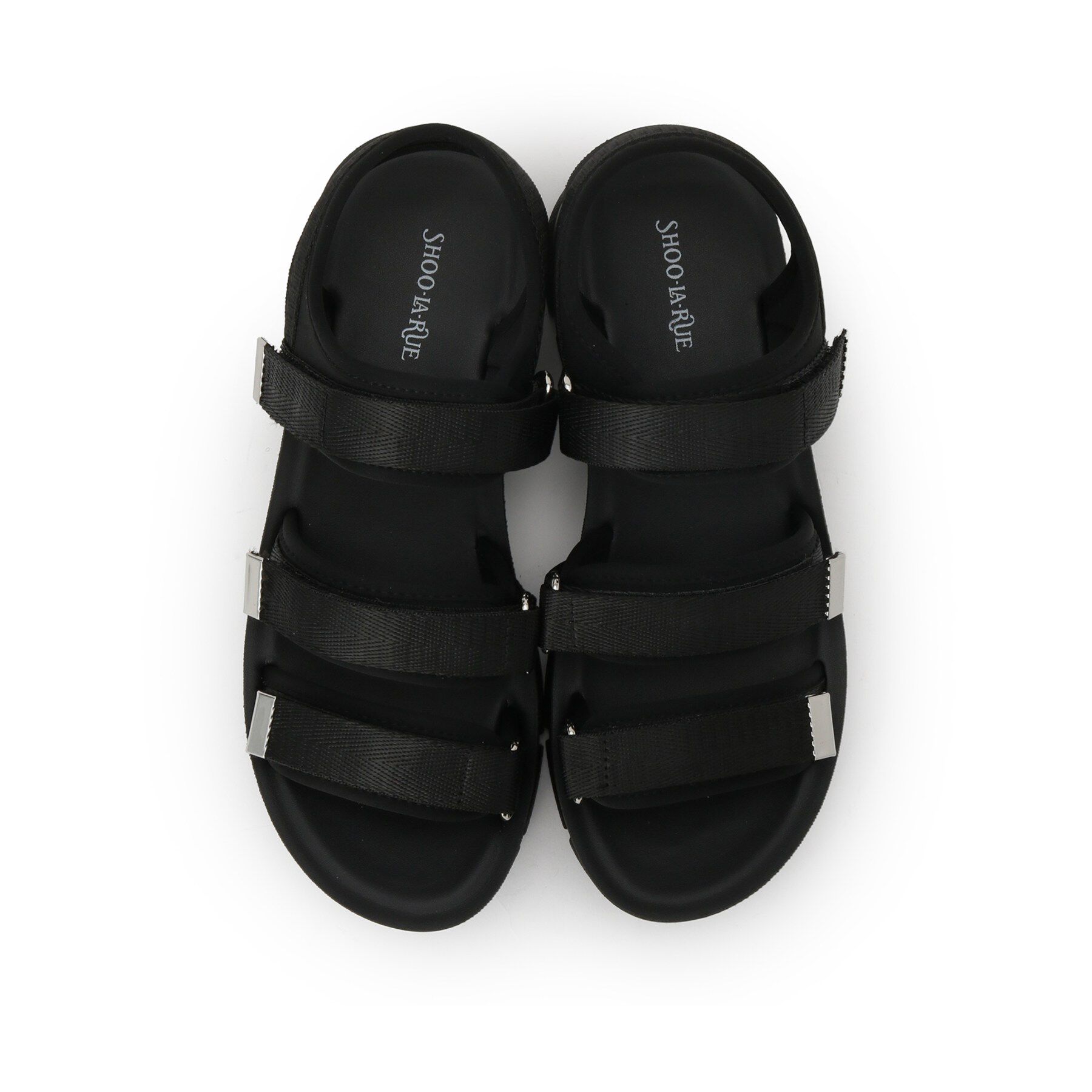 SHOO･LA･RUE「足に快適フィット カスタマイズベルトスポサン」|サンダル|