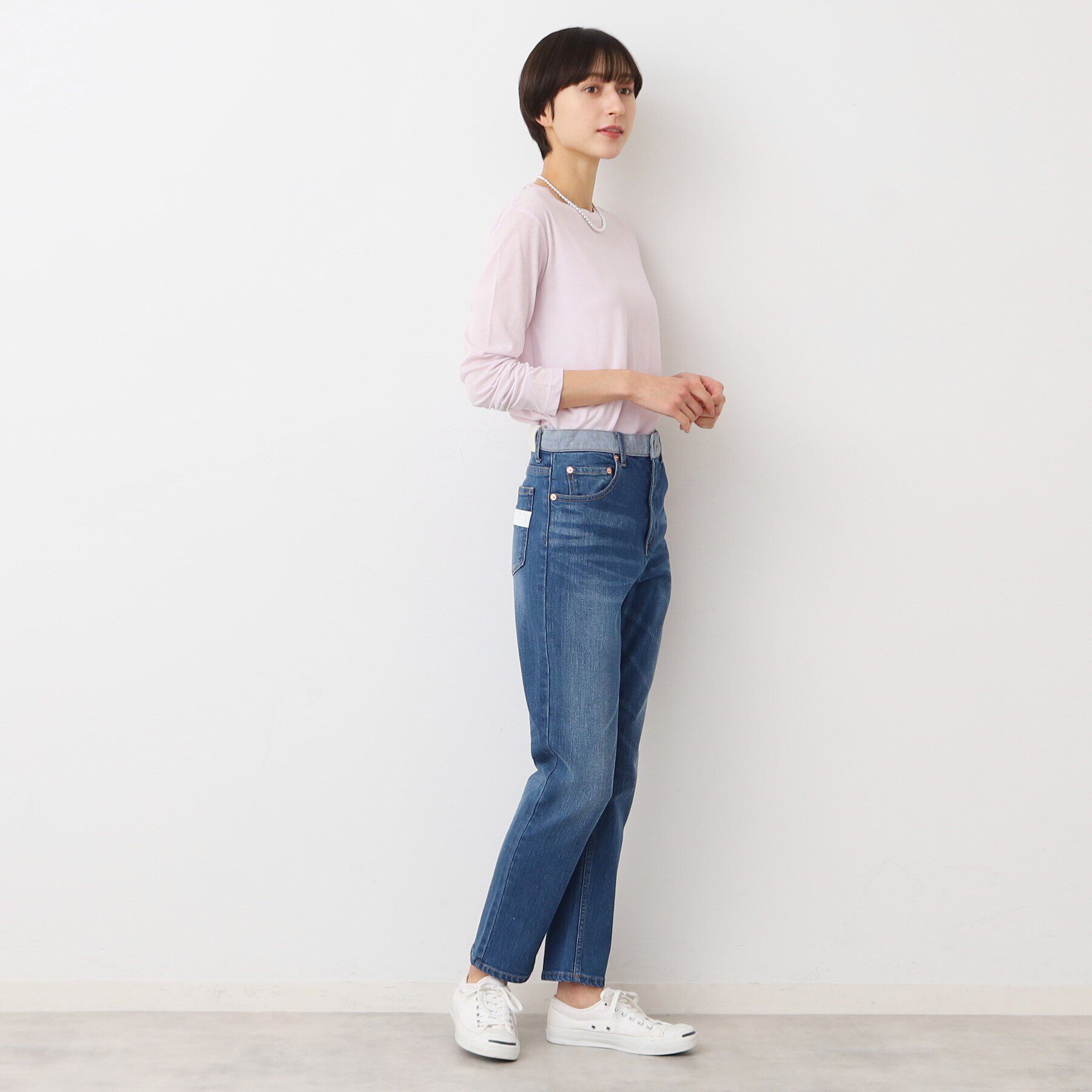 Dessin「【洗える】デニムスリムパンツ」|その他|