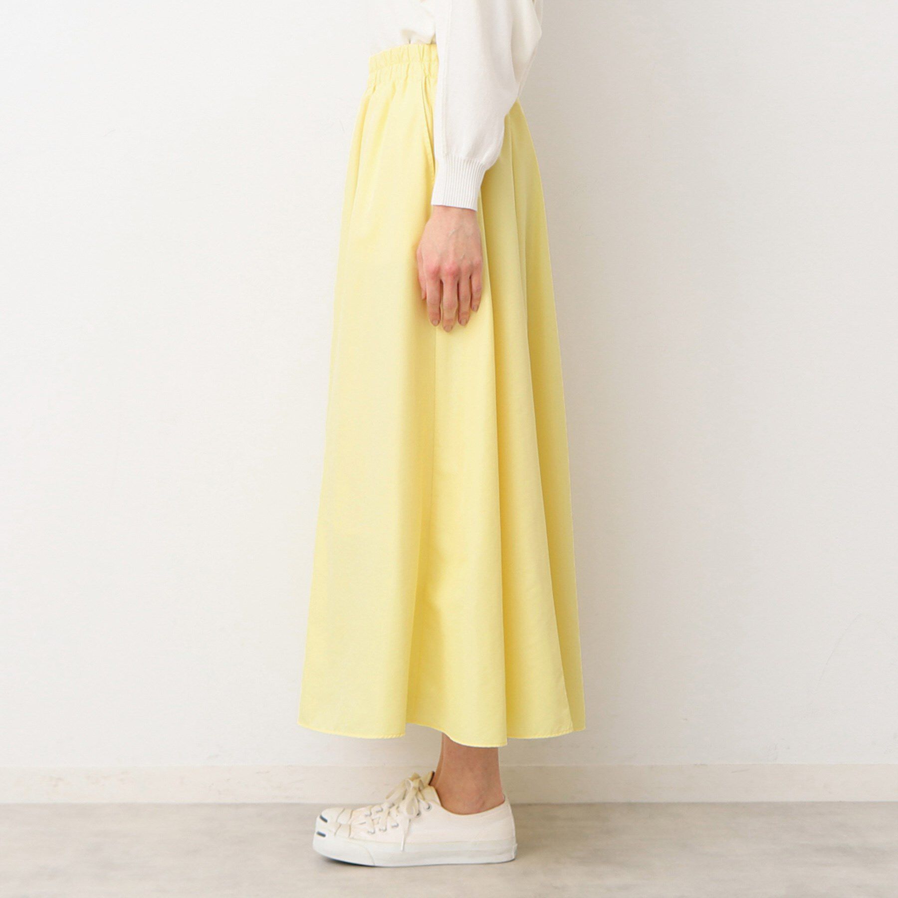 Dessin「【ウエストゴム・洗える】タックギャザースカート（S～L）」|スカート|