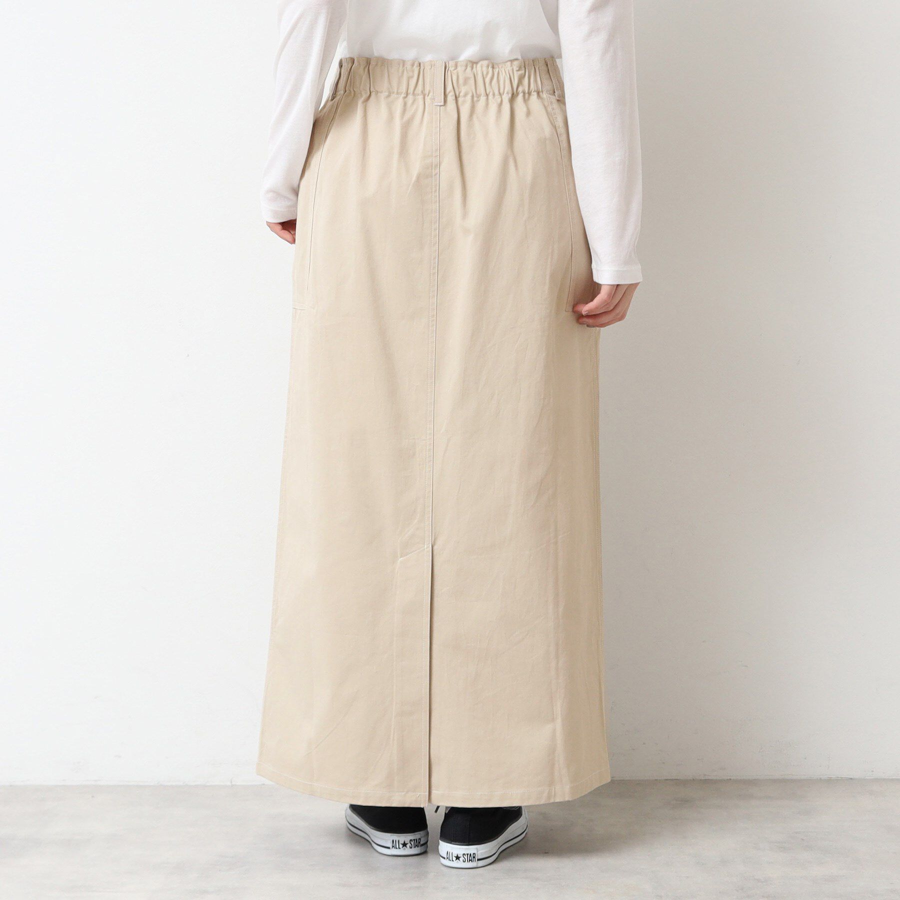 Dessin「【洗える・後ろゴム】コットンスカート」|スカート|