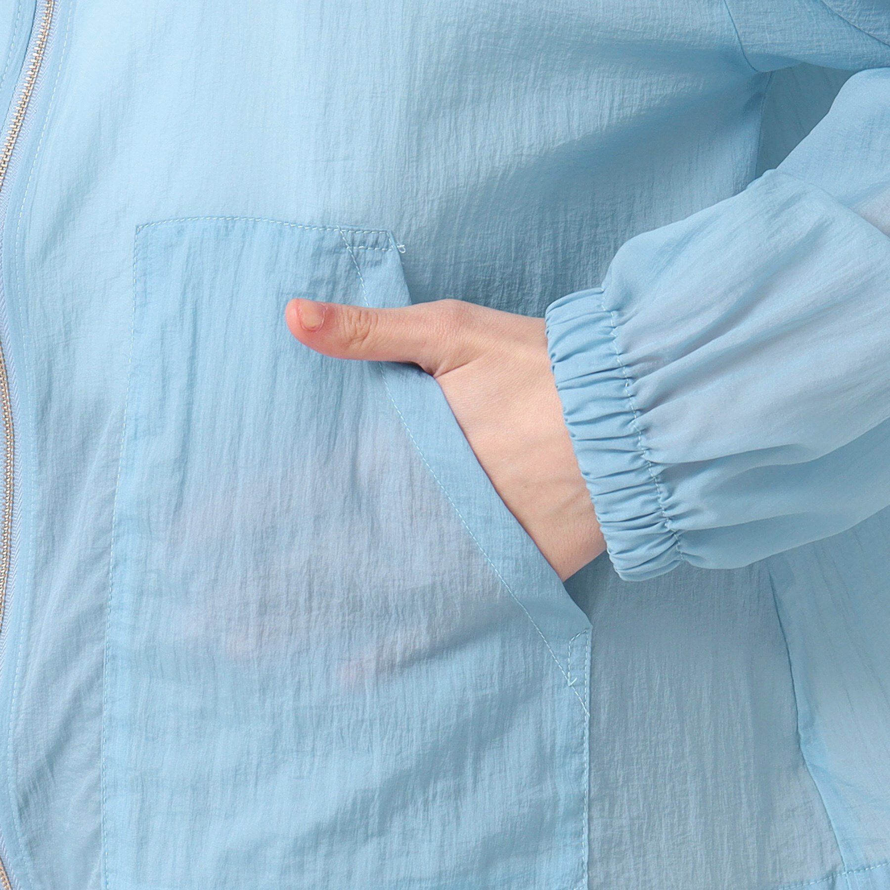 Dessin「【洗える】フーデットシアーブルゾン（S～L）」|ブルゾン・スタジャン|