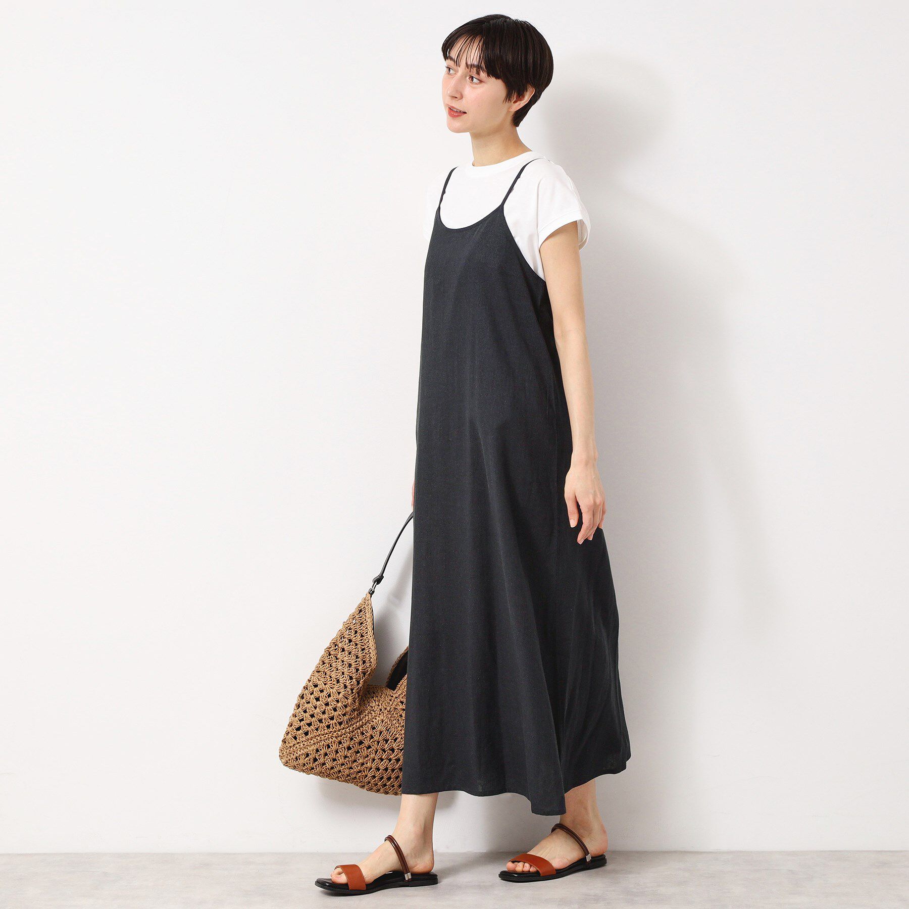 Dessin「【洗える】キャミソールドレス」|ワンピース|