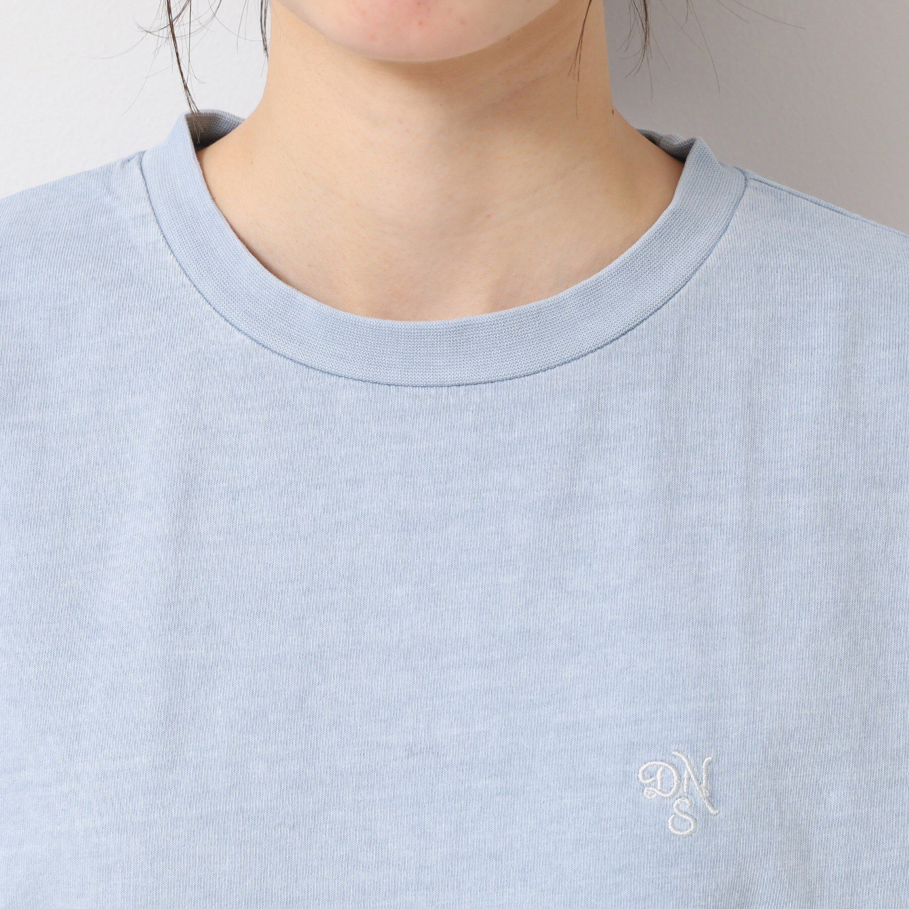 Dessin「【ユニセックス・洗える】ロゴ入りピグメントTシャツ」|Tシャツ・カットソー|