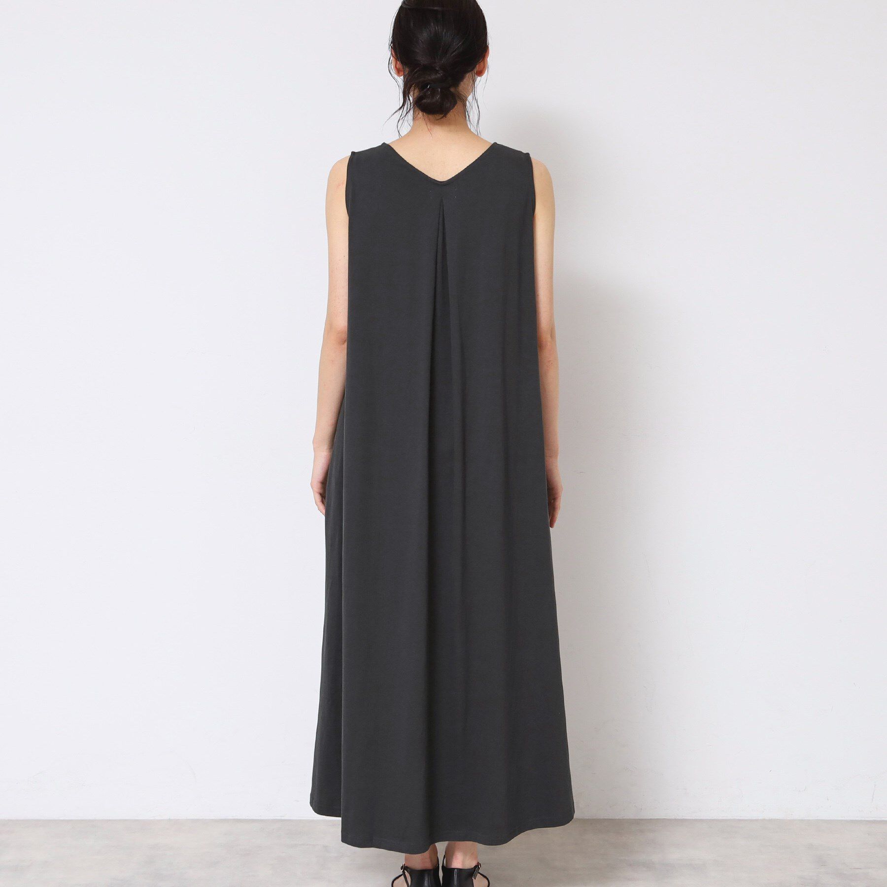 Dessin「【2点セット・洗える】テントラインジャージワンピース」|スーツ|