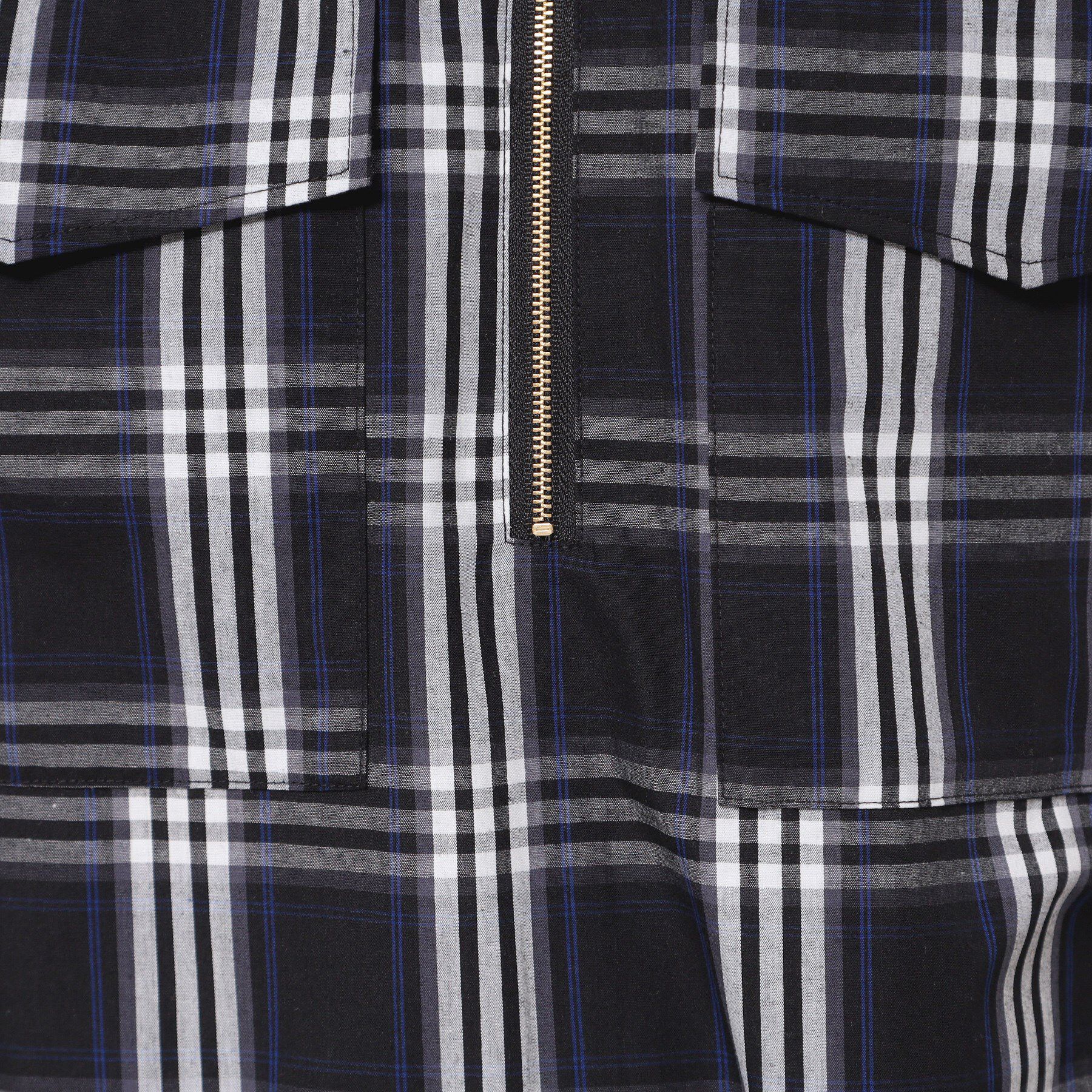 Dessin「【洗える】ハーフジップフーディーシャツ」|シャツ・ブラウス|