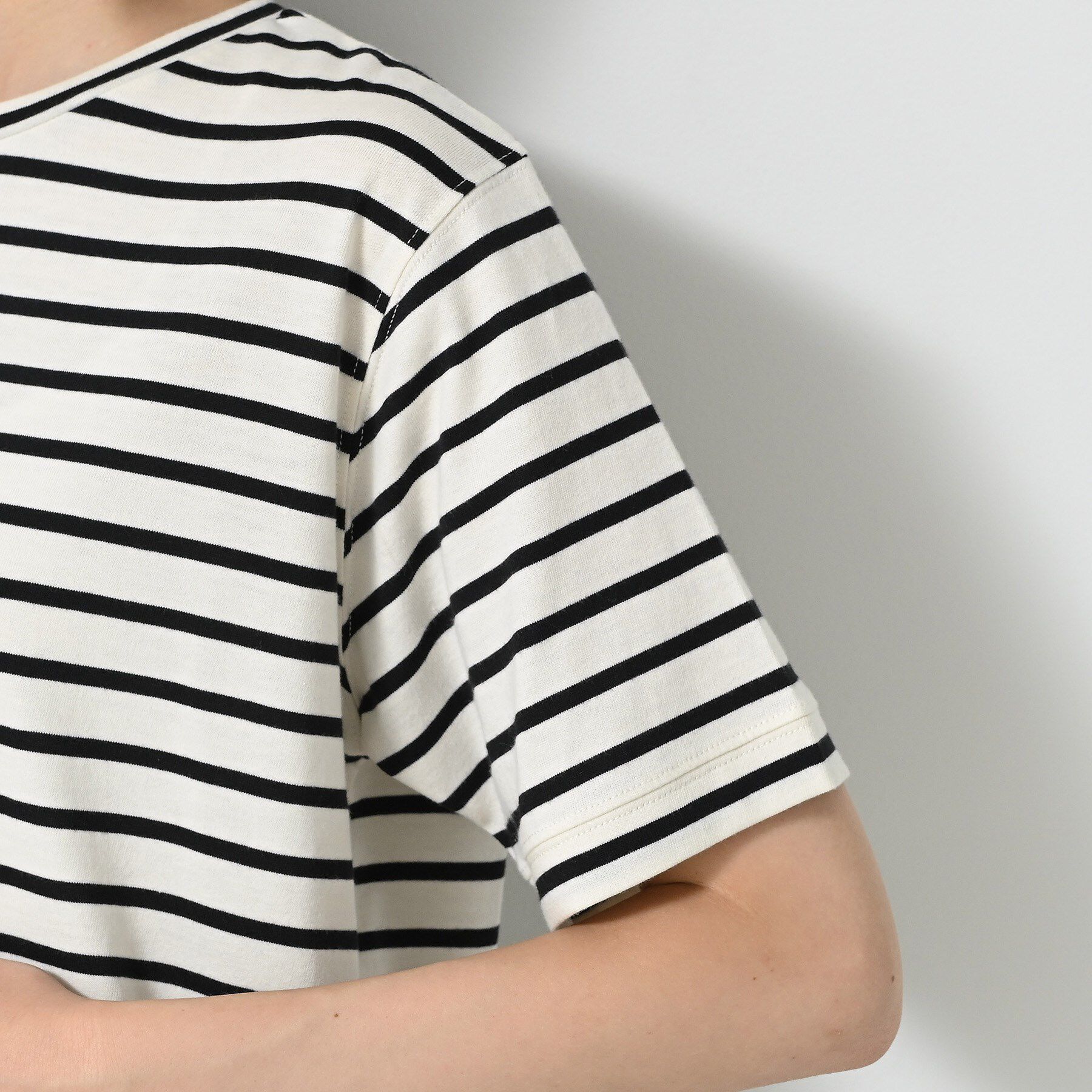 Dessin「【洗える】シャツテール半袖Tシャツ」|Tシャツ・カットソー|