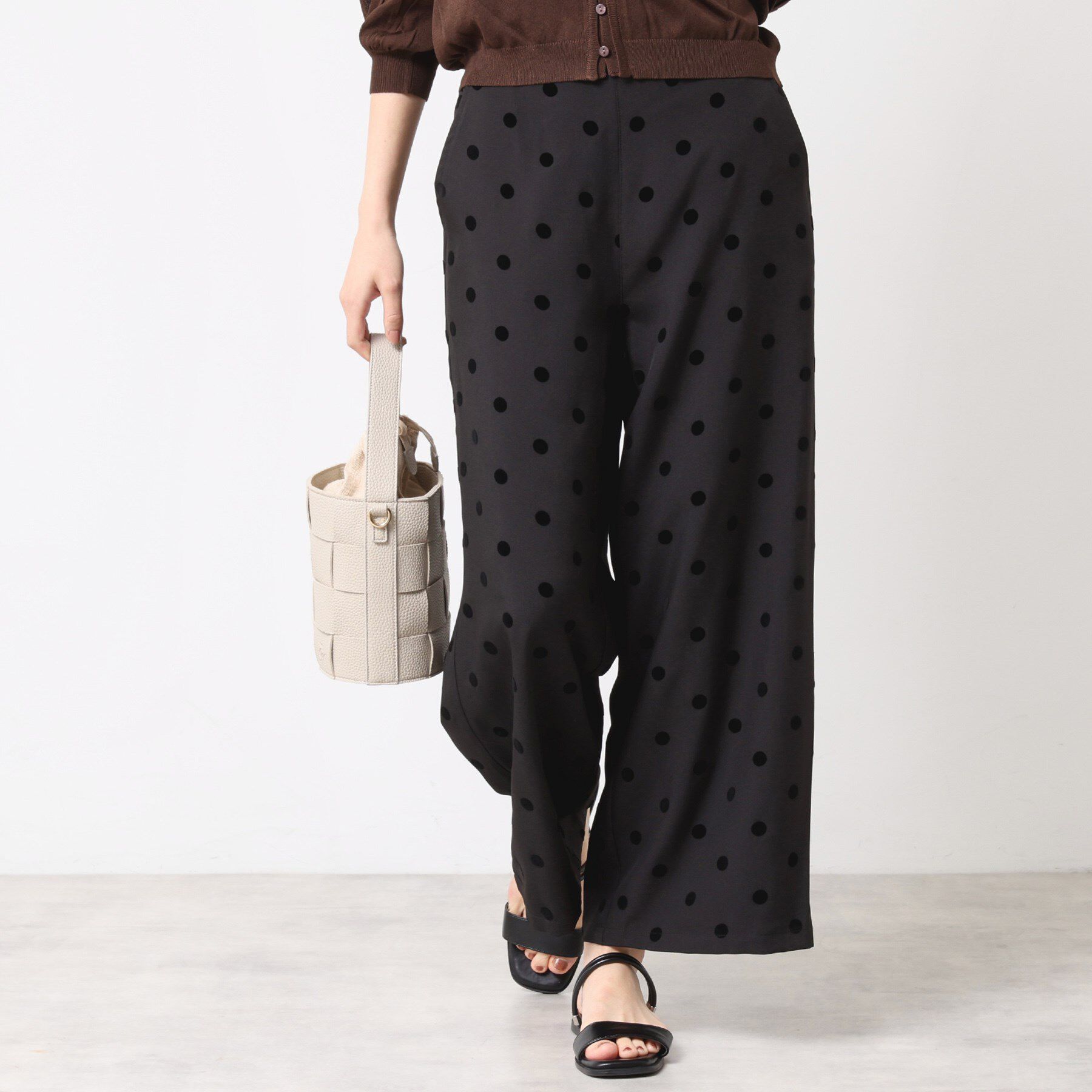 Dessin「【洗える】フロッキードットパンツ」|その他|