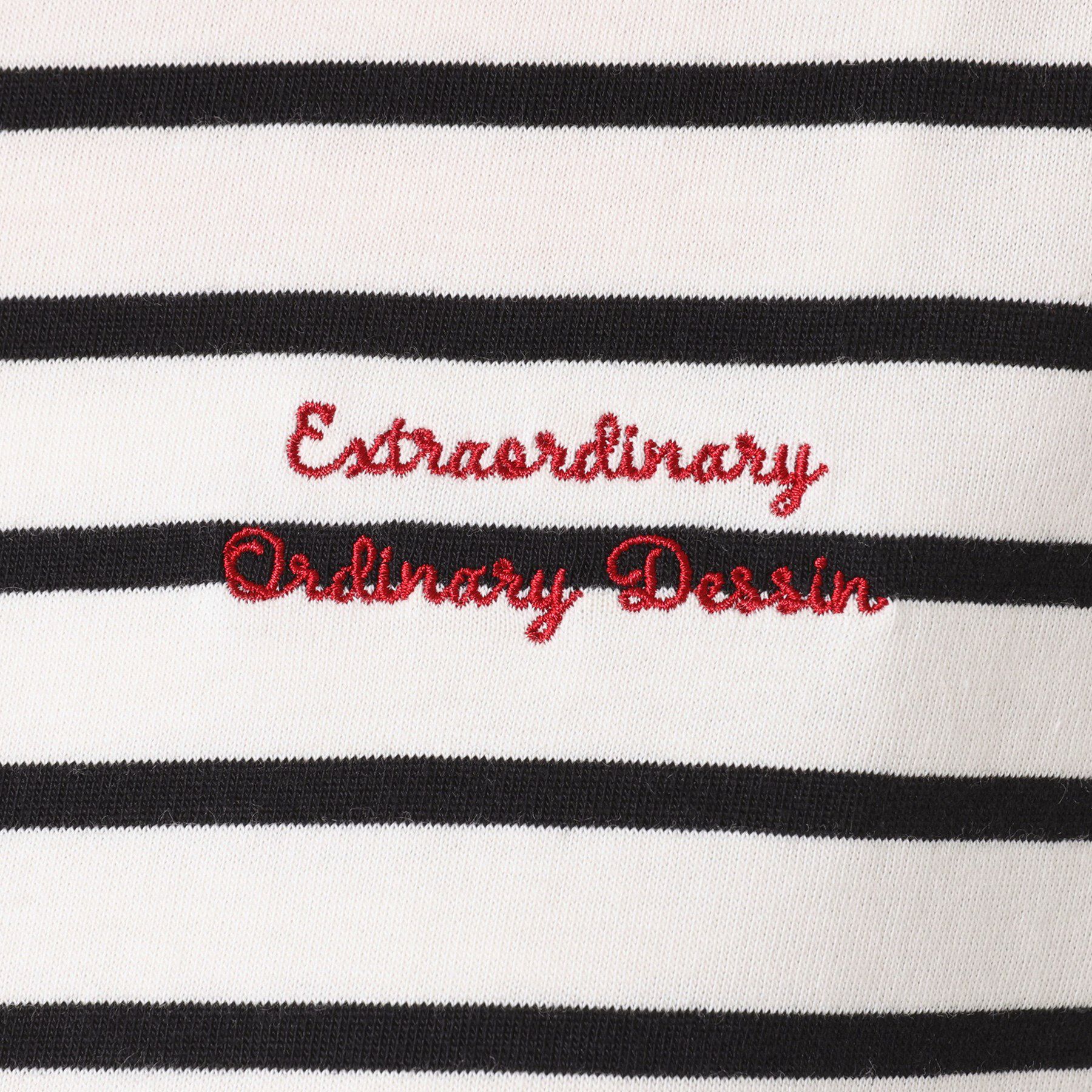 Dessin「【洗える】フレンチスリーブロゴ入りTシャツ」|Tシャツ・カットソー|