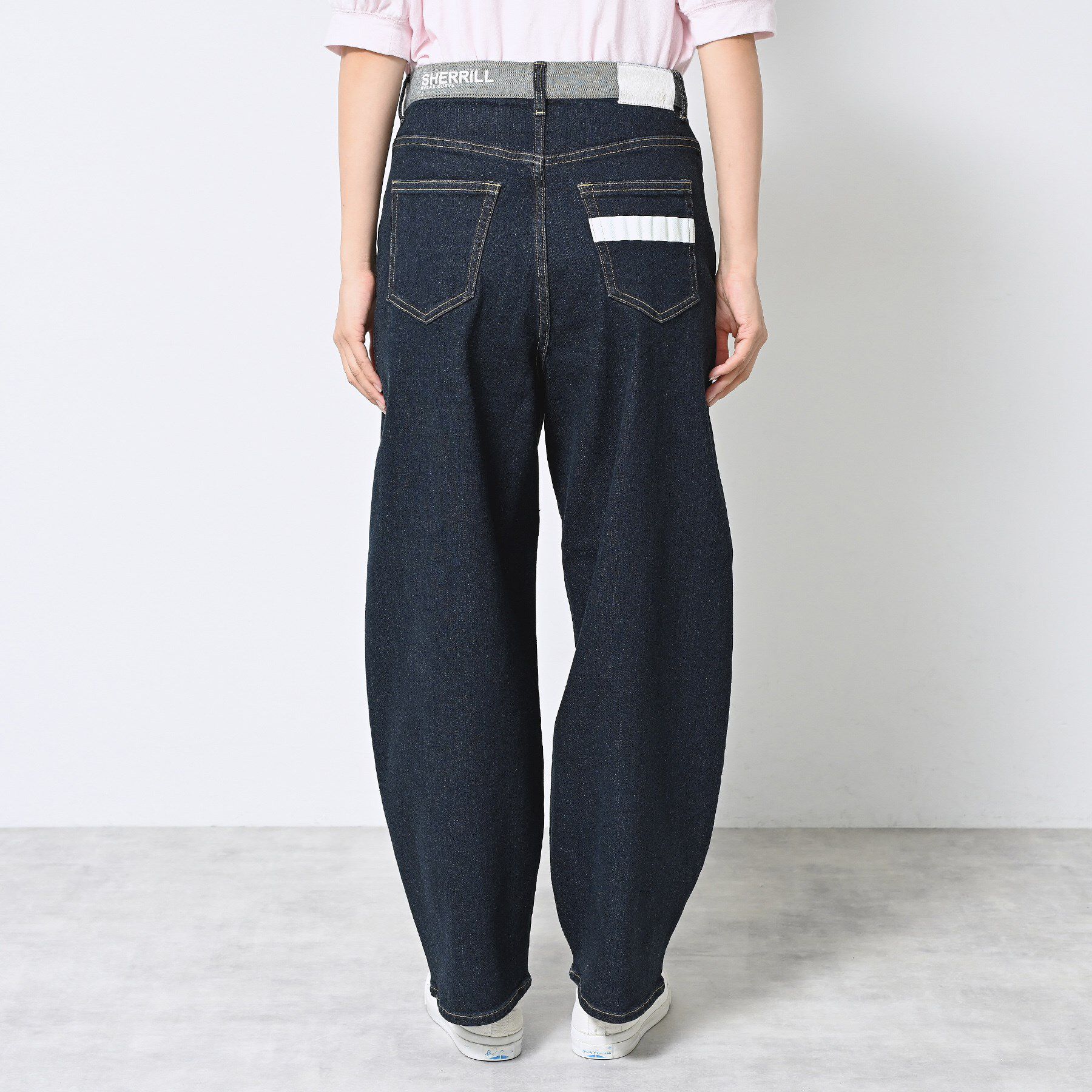 Dessin「【洗える】デニムカーブパンツ」|デニム|