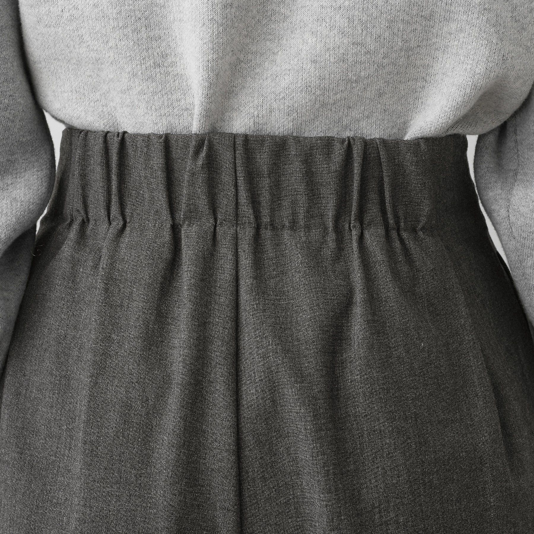 Dessin「【セットアップ可・洗える】ハイウエストタックパンツ」|その他|