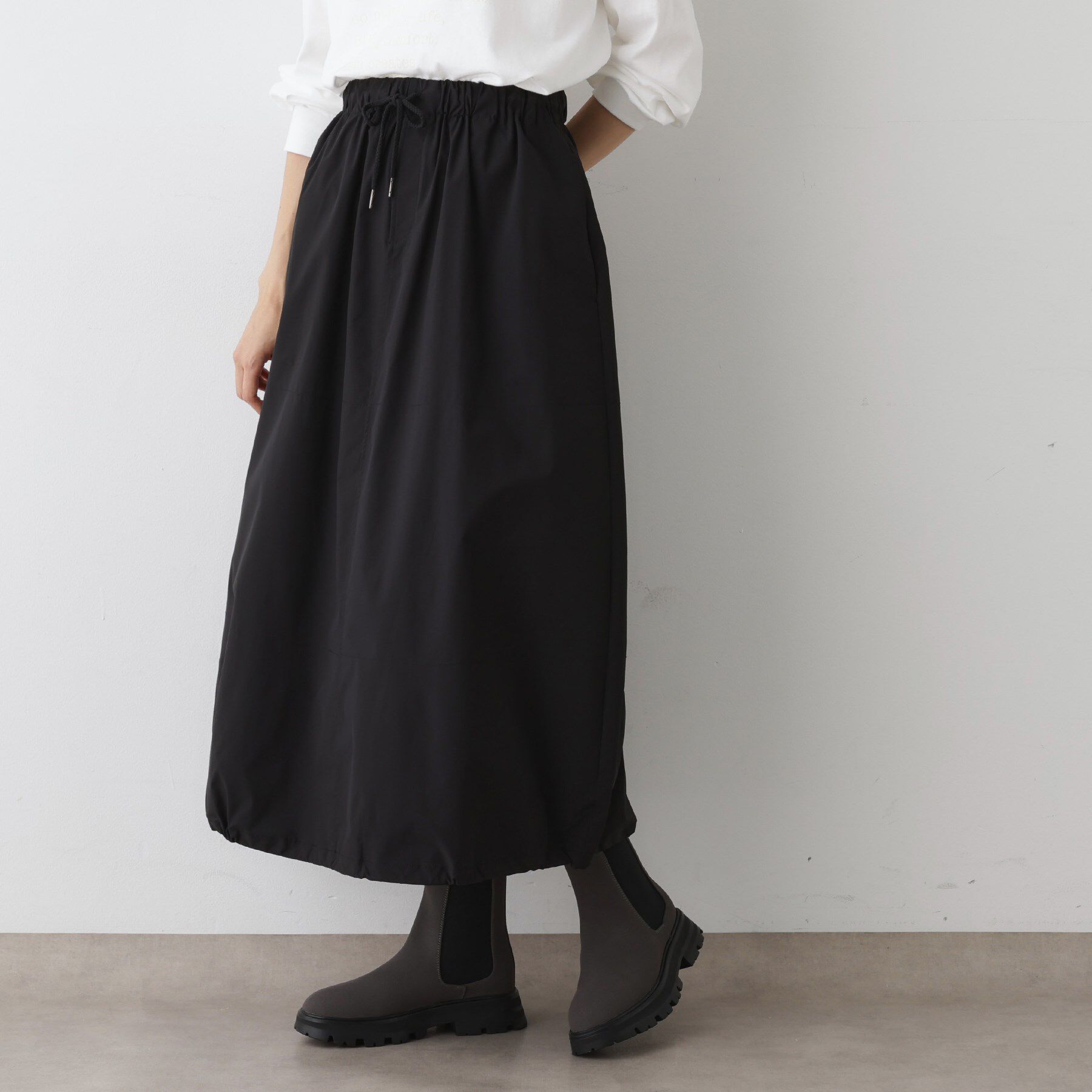 Dessin「【セットアップ可・洗える】裾スピンドル付きイージースカート」|スカート|