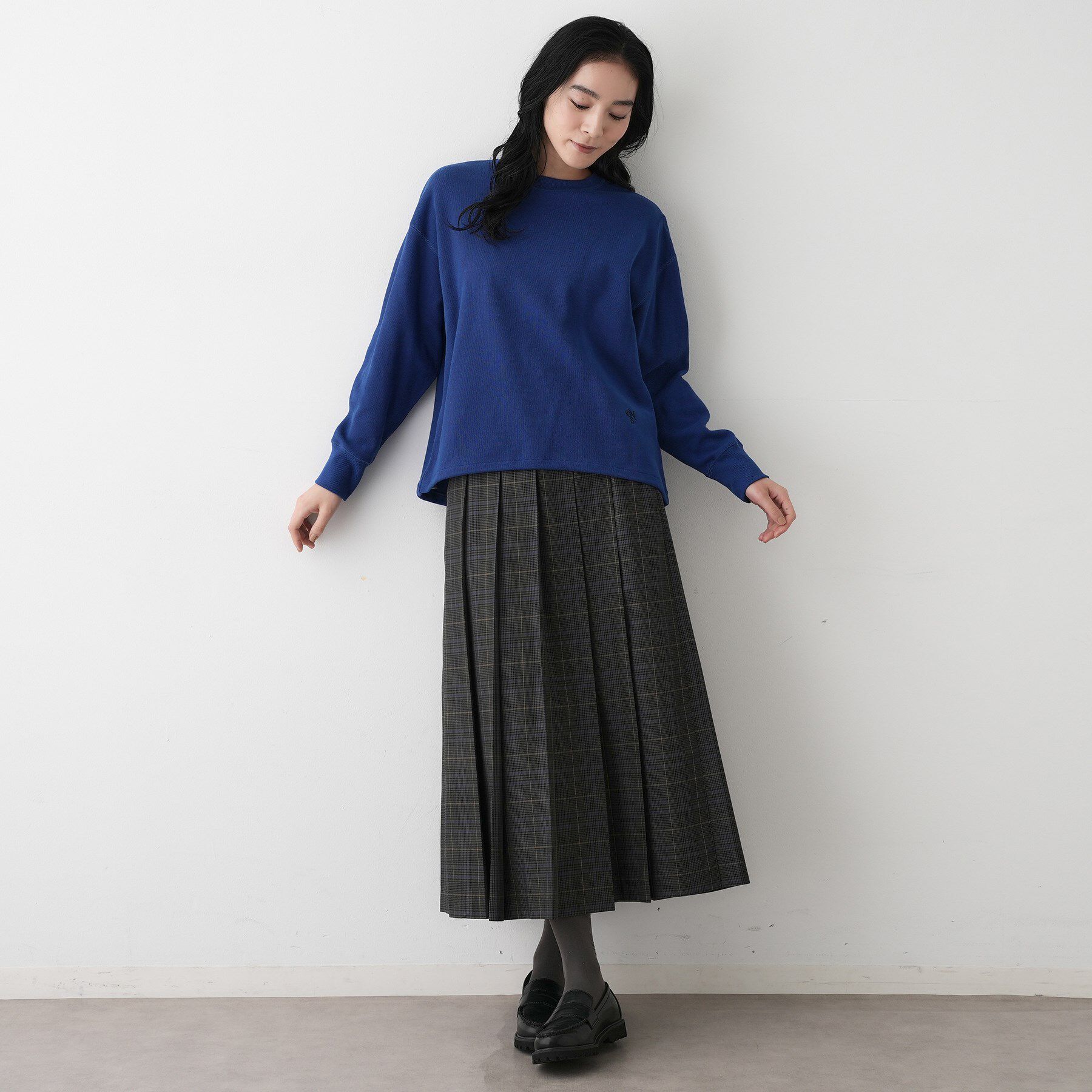 Dessin「【洗える】裾ドロスト付きカットソー」|Tシャツ・カットソー|