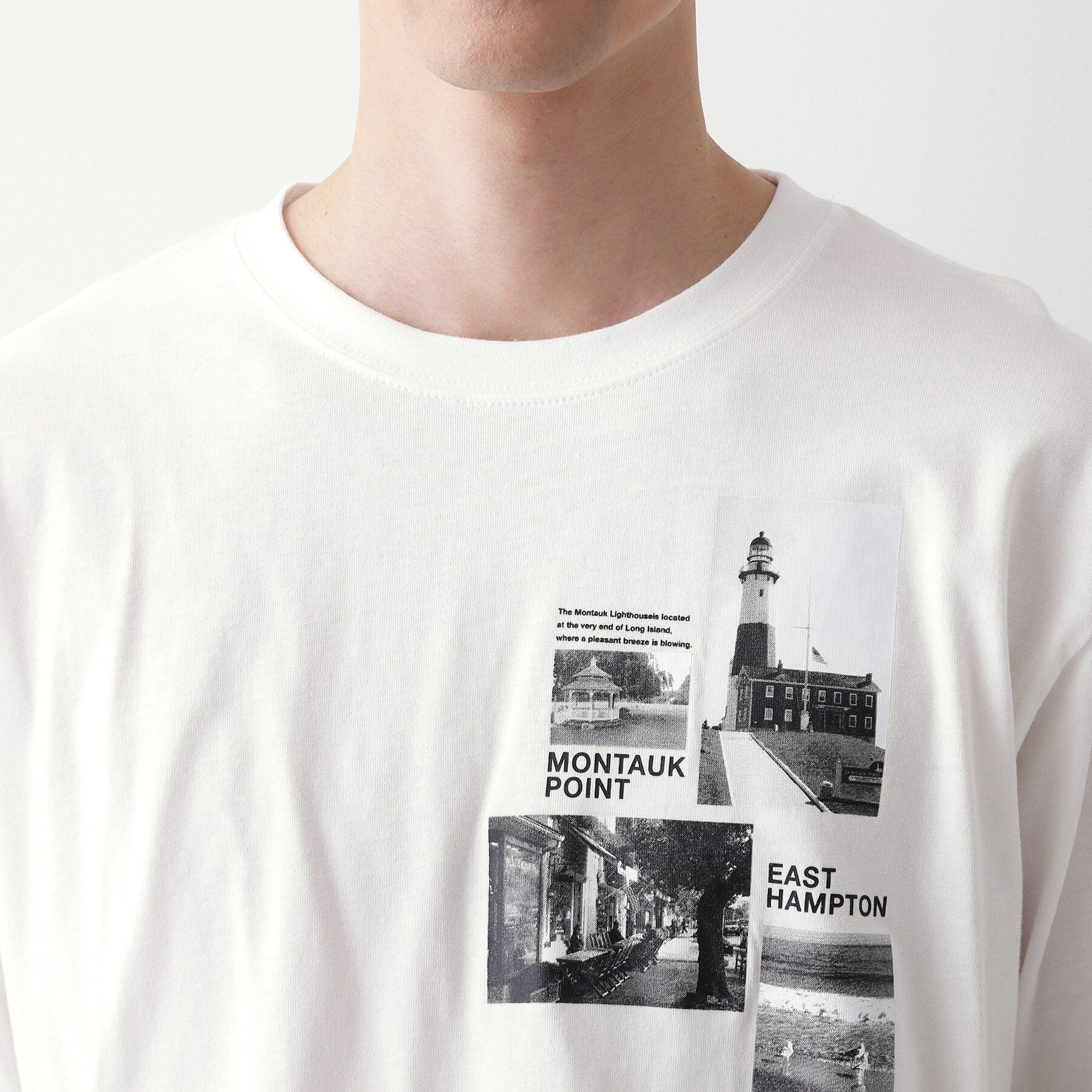 Dessin「【洗える】オーガニック天竺フォトロンT」|Tシャツ・カットソー|