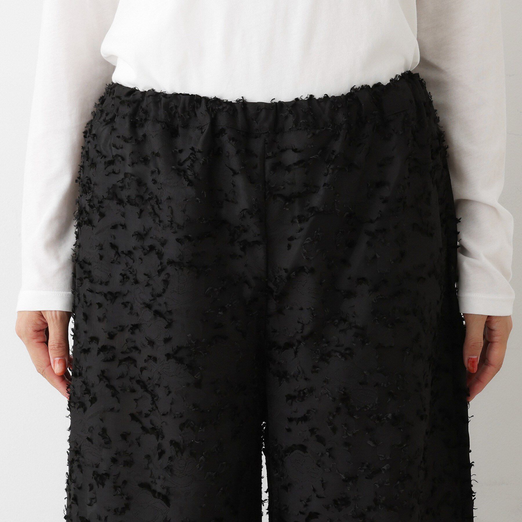 Dessin「【2点セット／洗える】パンツレイヤードワンピース」|ワンピース|